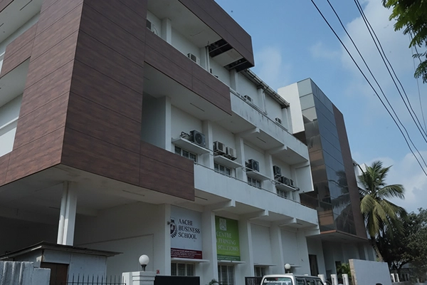 Aachi Business School campus location offering accessible and student-friendly environment